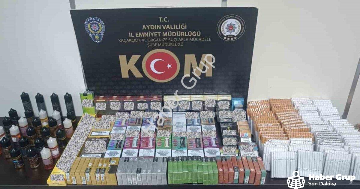 "İncirliova'da Kaçakçılık Operasyonu: Binlerce Makaron Ele Geçirildi" başlıklı haber için fotorealis