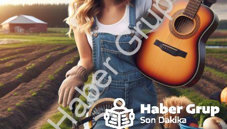 Genç kadın çiftçi müzik kariyerini bırakıp toprağa döndü