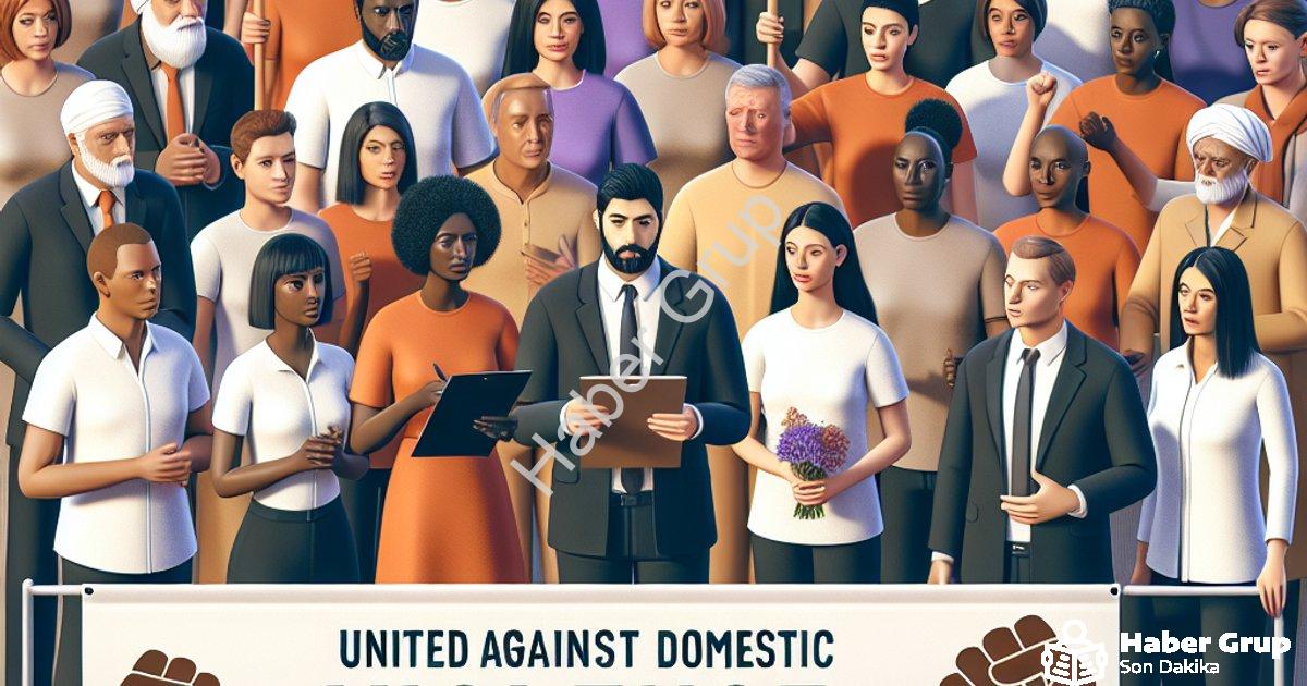 "Didim’de Kadına Şiddete Karşı Tek Yürek: Anlamlı Etkinlikler" başlıklı haber için fotorealistik, pr