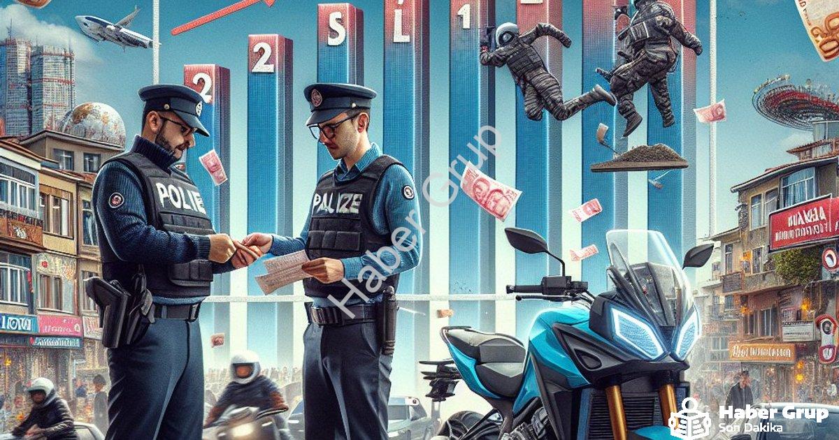 "Manisa'da Motosiklet Denetimi: 3 Günde 2 Milyon Lira Ceza Kesildi" başlıklı haber için fotorealisti