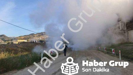 Aydın Germencik’te Jeotermal Hattı Patlaması: Karayolu Ulaşıma Kapatıldı
