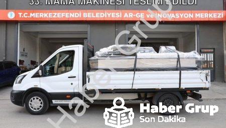 Merkezefendi’den Çerkezköy’e Dostluk Eli: 33. Mama Makinesi Teslim Edildi