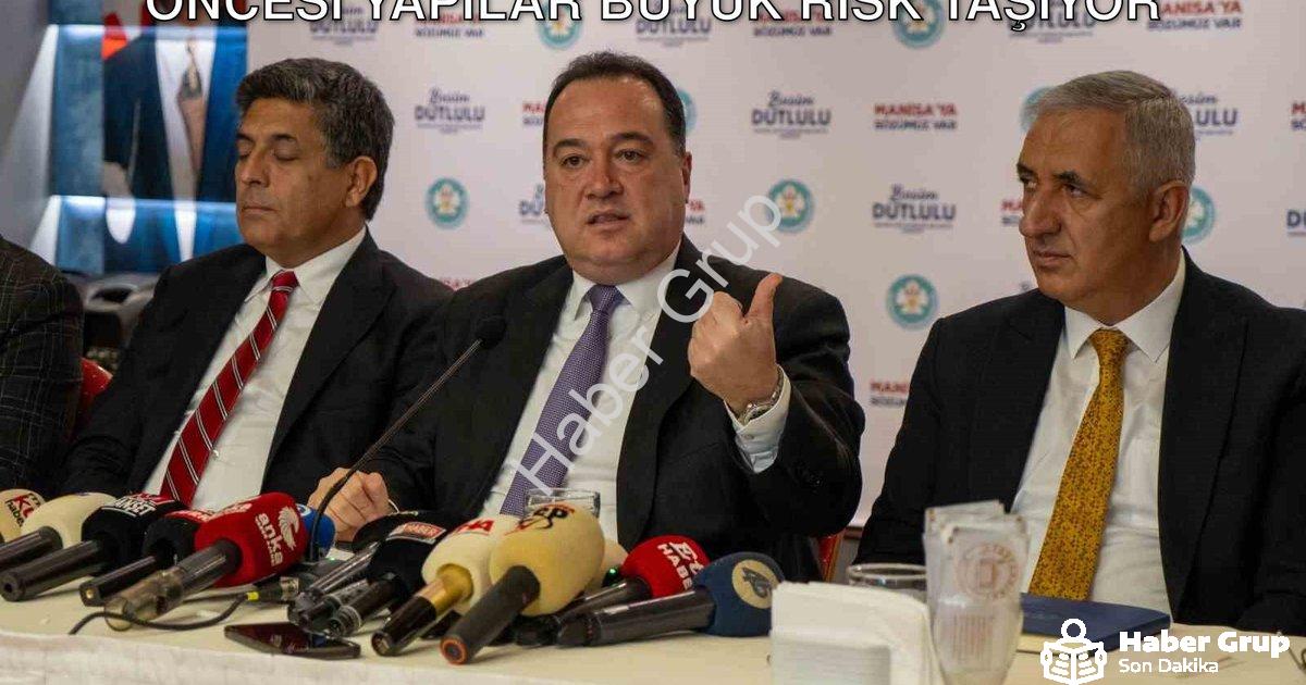 "Başkan Dutlulu Net Konuştu: 2000 Yılı Öncesi Yapılar Büyük Risk Taşıyor" başlıklı haber için fotore