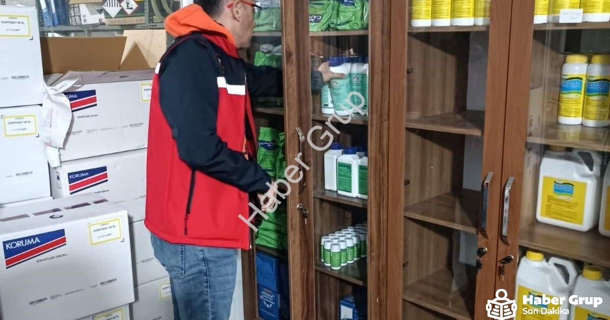 "Uşak'ta Zirai İlaç Bayilerine Sıkı Takip: Gıda Güvenliği İçin Denetim Seferberliği" başlıklı haber
