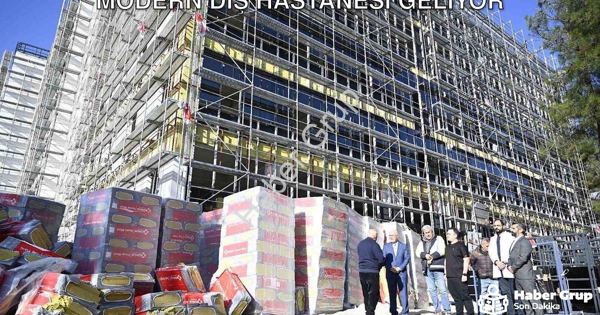 "Rektör Savaş Müjdeyi Verdi: Ege'nin En Modern Diş Hastanesi Geliyor" başlıklı haber için fotorealis