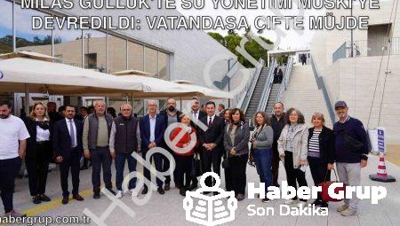 Milas Güllük’te Su Yönetimi MUSKİ’ye Devredildi: Vatandaşa Çifte Müjde