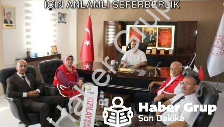 Bergama Kızılay ve Öğrencilerden Gazze İçin Anlamlı Seferberlik