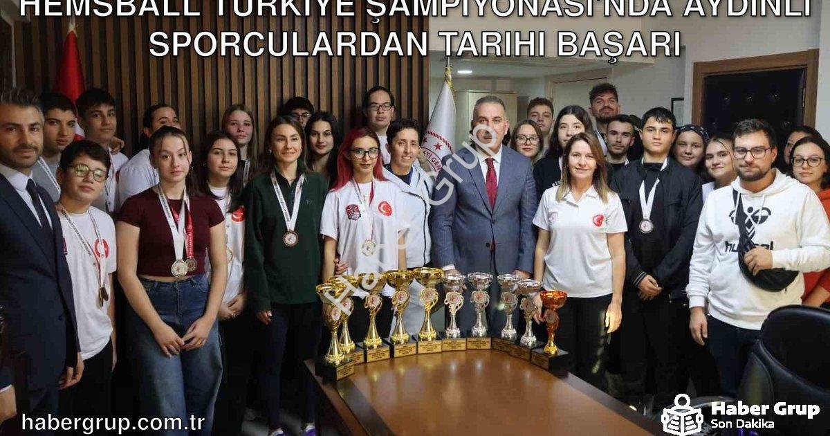 "Hemsball Türkiye Şampiyonası'nda Aydınlı Sporculardan Tarihi Başarı" başlıklı haber için fotorealis