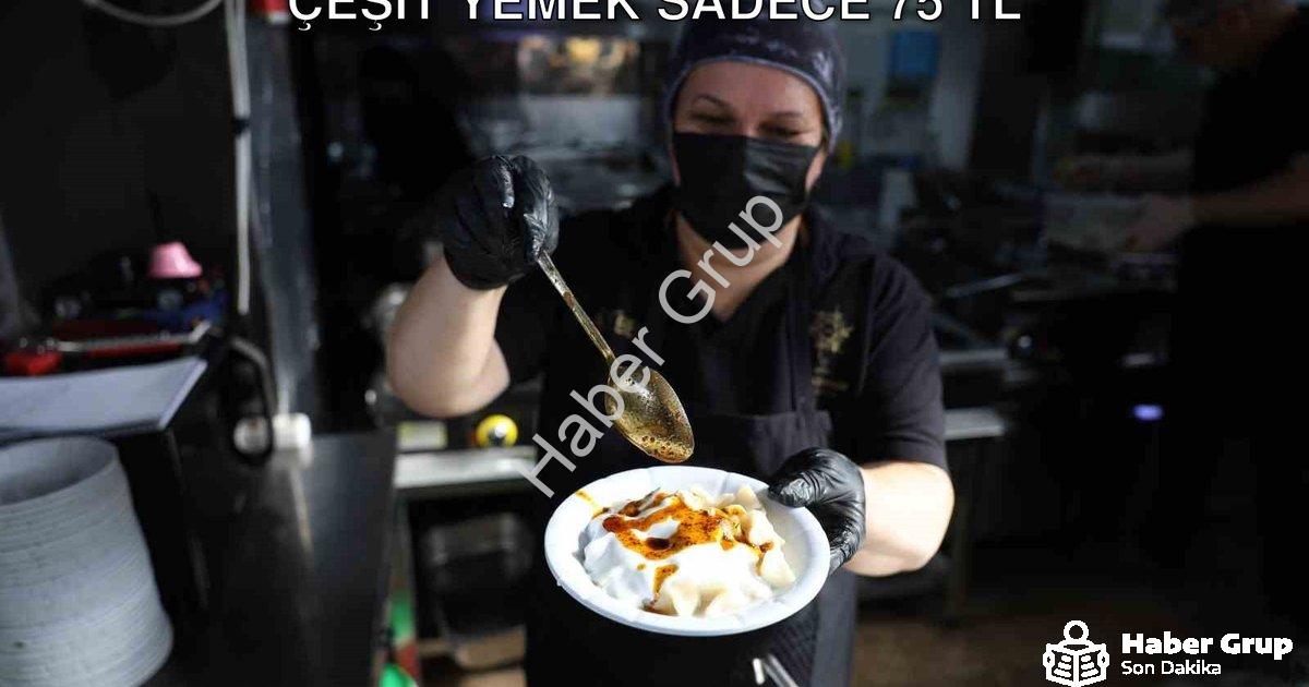 "Aydın'da Sosyal Belediyecilik Örneği: 4 Çeşit Yemek Sadece 75 TL" başlıklı haber için fotorealistik