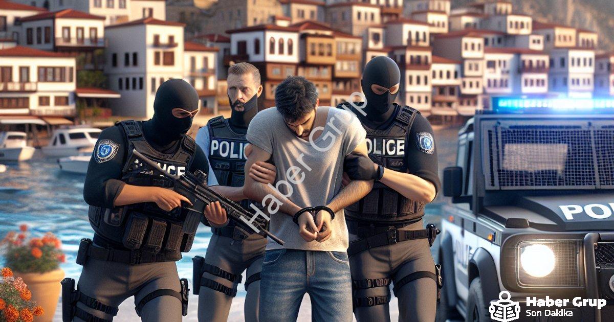 "Marmaris'te Kritik FETÖ Operasyonu: Firari Hükümlü Kıskıvrak Yakalandı" başlıklı haber için fotorea