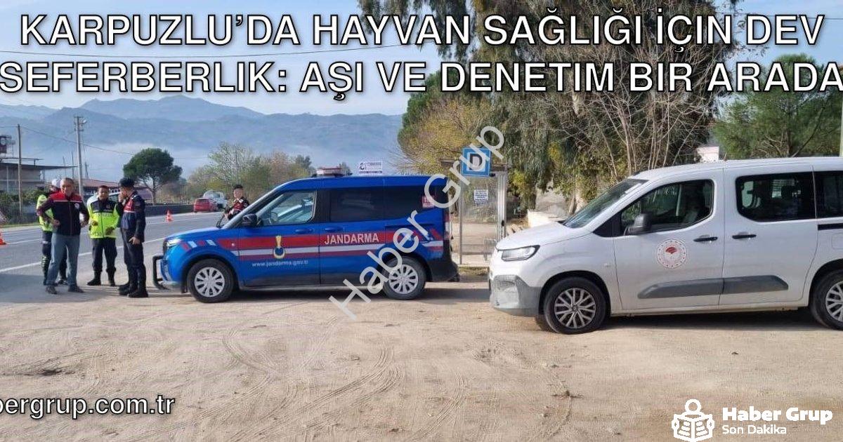 "Karpuzlu’da Hayvan Sağlığı İçin Dev Seferberlik: Aşı ve Denetim Bir Arada" başlıklı haber için foto