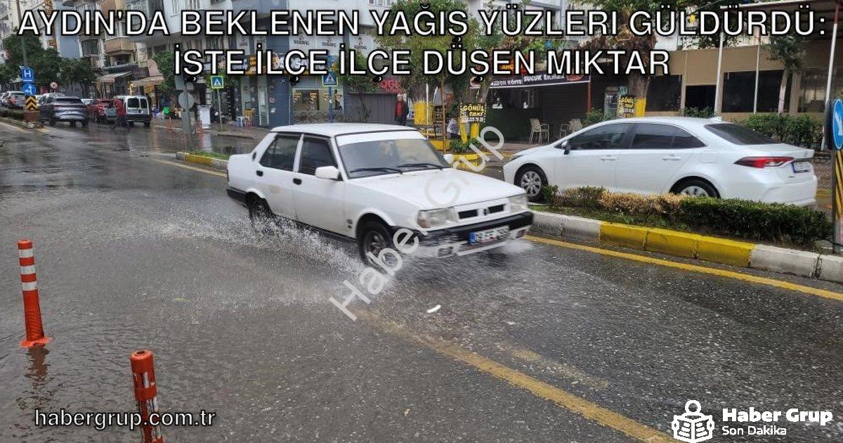 "Aydın'da Beklenen Yağış Yüzleri Güldürdü: İşte İlçe İlçe Düşen Miktar" başlıklı haber için fotoreal