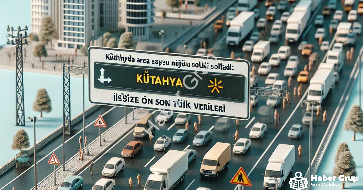 "Kütahya'da Araç Sayısı Nüfusu Solladı: İşte Son TÜİK Verileri" başlıklı haber için fotorealistik, p