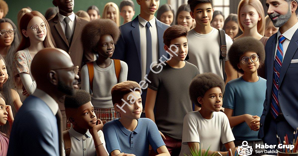 "Hisarcık Kaymakamı Atam'dan Özel Öğrencilere Anlamlı Jest" başlıklı haber için fotorealistik, profe