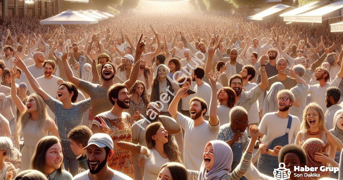"Merkezefendi'de Engelsiz Fest Coşkusu: 5. Kez Gönüller Birleşti" başlıklı haber için fotorealistik,