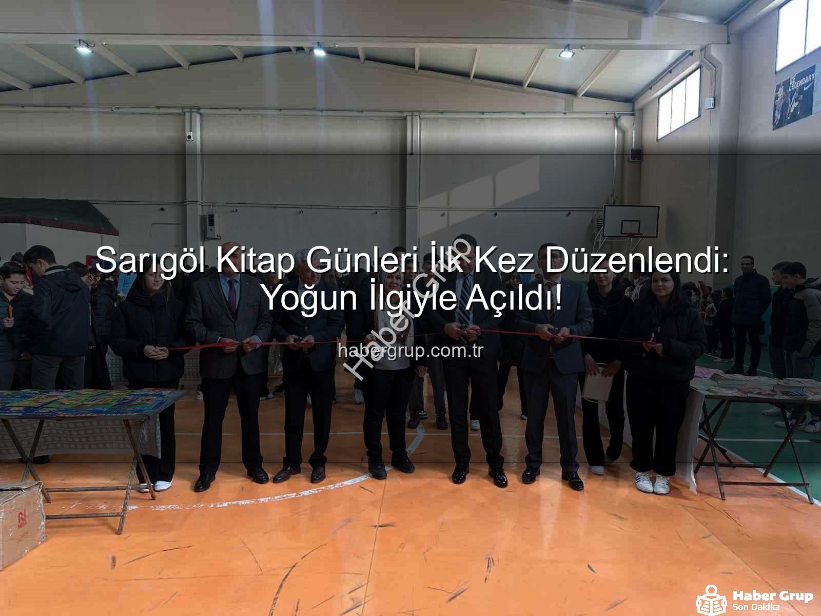 Sarıgöl Kitap Günleri - Sarıgöl Kitap Günleri İlk Kez Düzenlendi: Yoğun İlgiyle Açıldı!