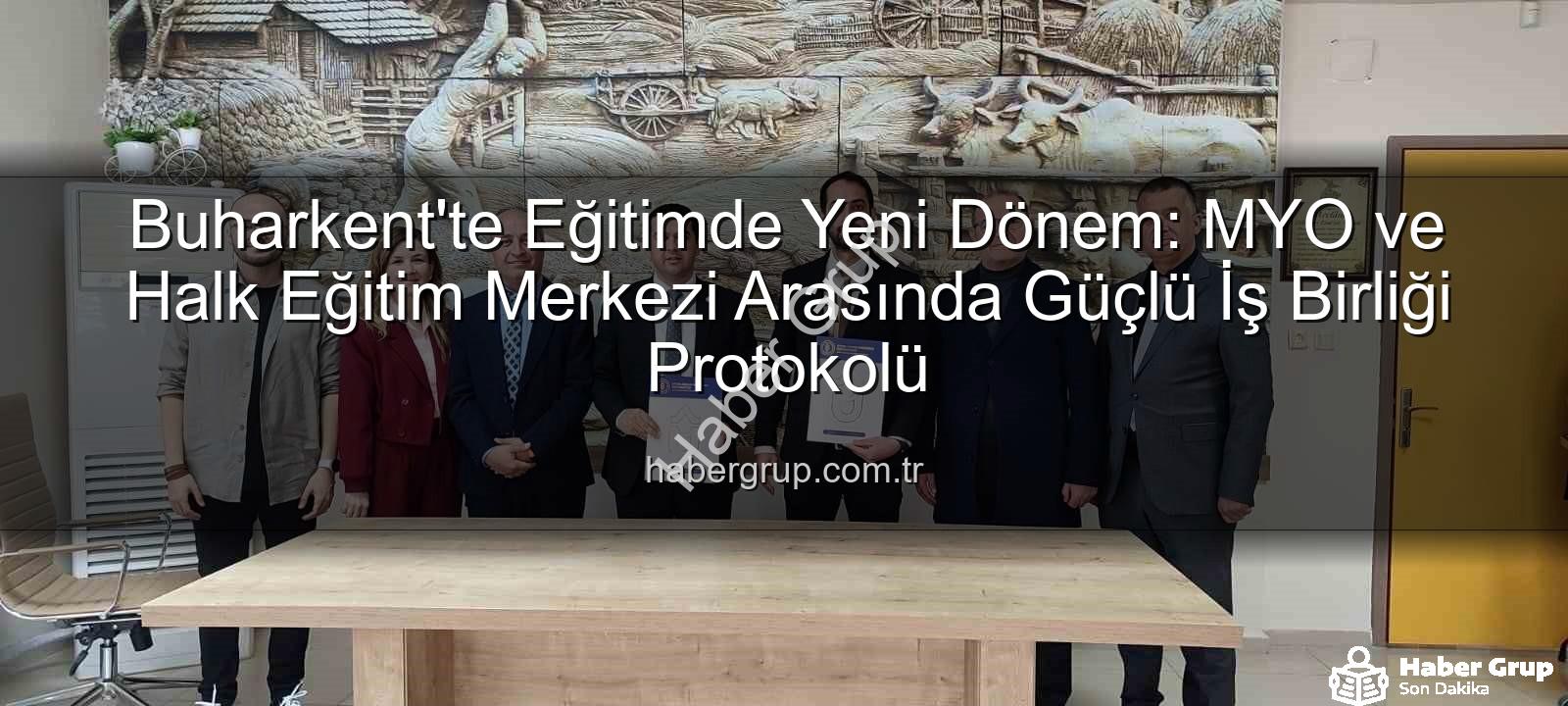 Buharkent MYO Halk Eğitim - Buharkent'te Eğitimde Yeni Dönem: MYO ve Halk Eğitim Merkezi Arasında Güçlü İş Birliği Protokolü